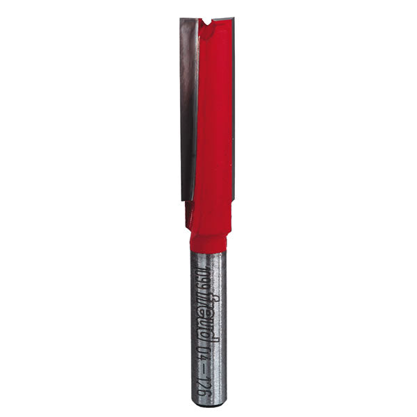 Freud 04-126 Double Flute Carbide Straight Router Bit, 3/8" Dia. x 1-1/4"