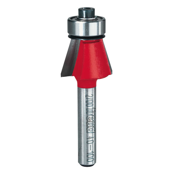 Freud 40-100 Chamfer Router Bit with 1/4 Inch Shank, 15 Degree, 23/32 Inch Dia.