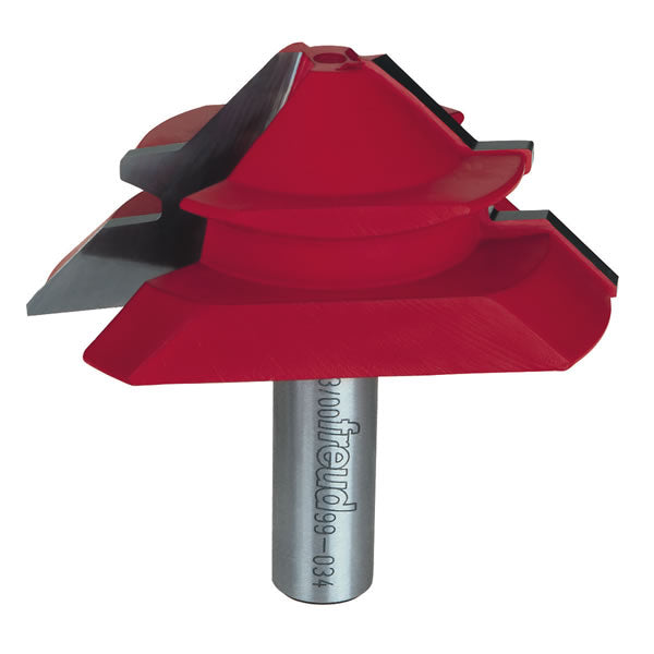 Freud 99-034 Lock Miter Router Bit, 2-3/4 Inch Dia. x 1/2 Inch Shank