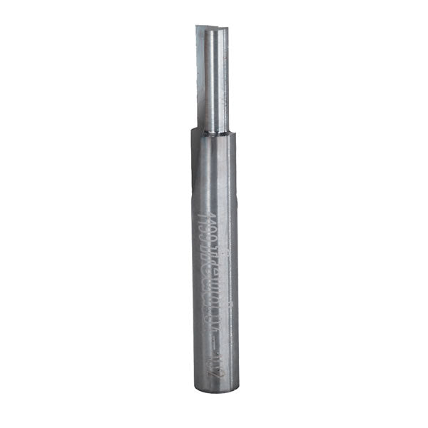 Freud 04-102 Double Flute Carbide Straight Router Bit, 3/16 Inch Dia. x 1/4 Inch Shank