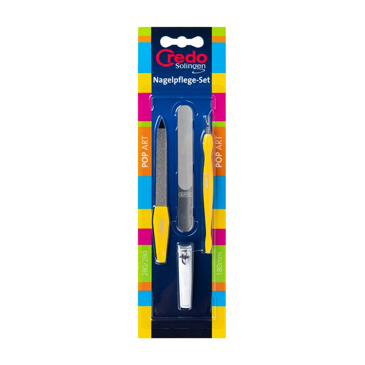 Credo Yellow Nail Care Set #10082432
