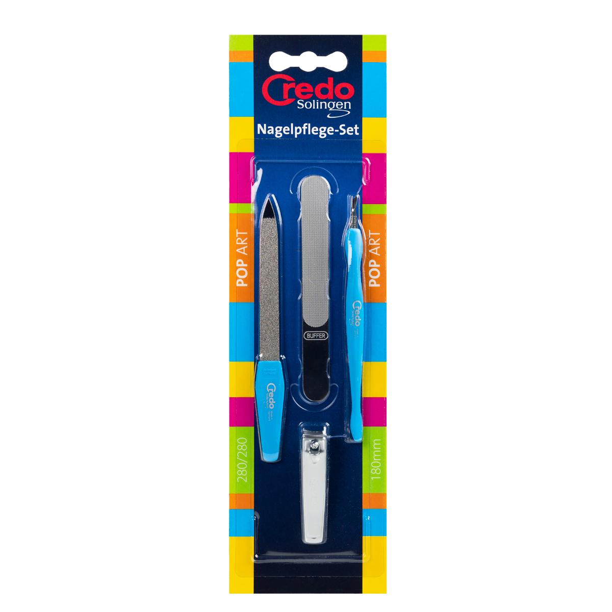 Credo Blue Nail Care Set #10082433