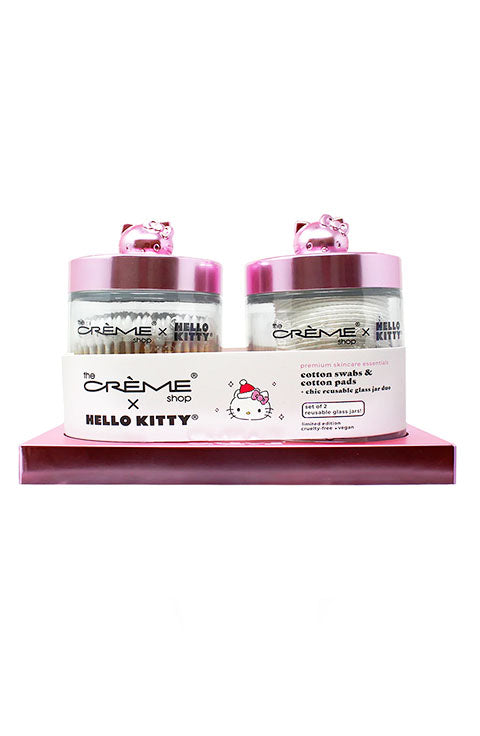 The Creme Shop Hello Kitty x Premium Reusable Jar Set (Pink)
