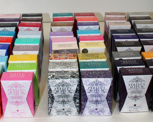 LeChat Perfect Match Collection - 6 Gelcolor+ Matching Nail Polish colors