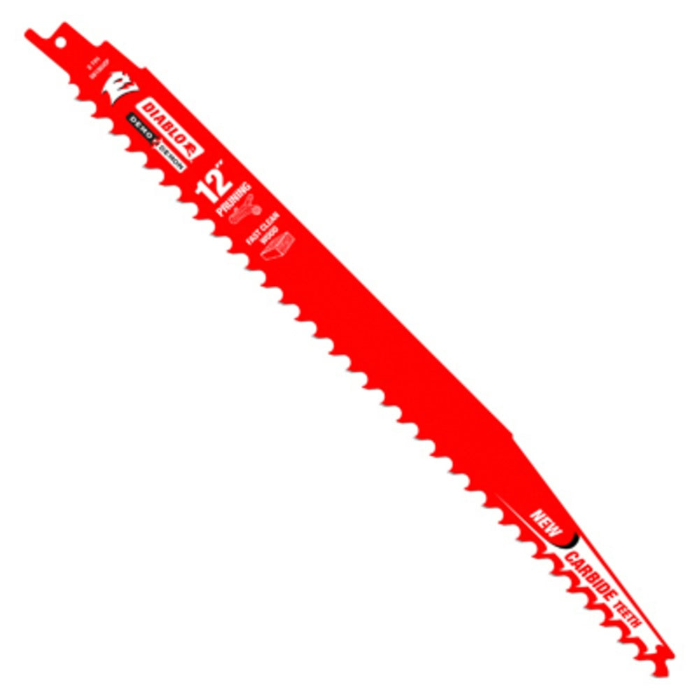 Diablo DS1203CP10 Carbide Tipped Demo Demon Pruning Blades, 12 Inch