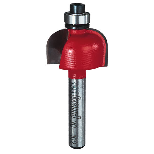 Freud 30-102 Cove Router Bit, 1/4 Inch Radius x 1/2 Inch