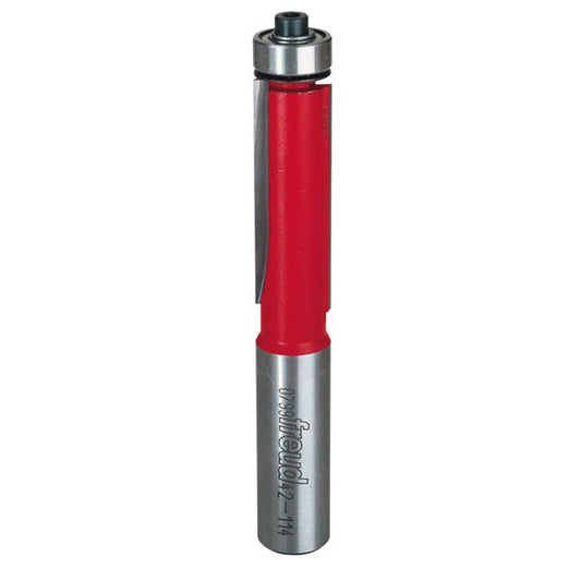 Freud 42-114 Two-Flute Carbide Flush Trim Router Bit, 1/2 Inch  Bearing Dia. x 1-1/2 Inch