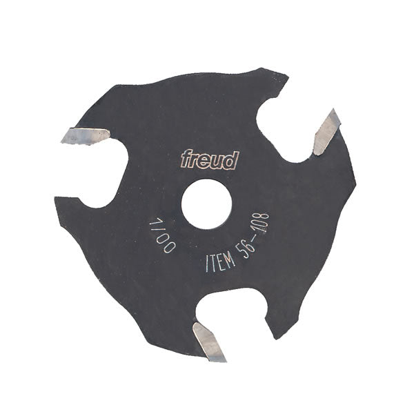 Freud 56-108 Three-Wing Slotting Cutter, 2 Inch Dia. x 1/8 Inch Slot