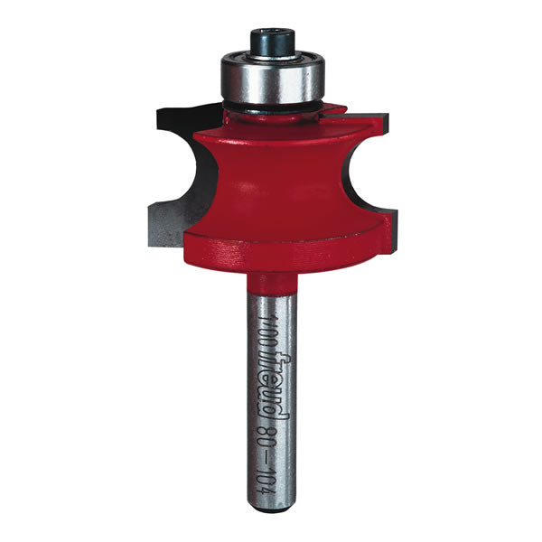 Freud 80-104 Traditional Beading Router Bit, 3/16" Radius, 1/4" Shank