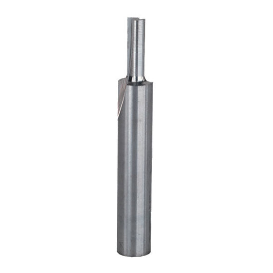 Freud 04-100 Double Flute Carbide Straight Router Bit, 1/8 Inch Dia. x 1/4 Inch Shank