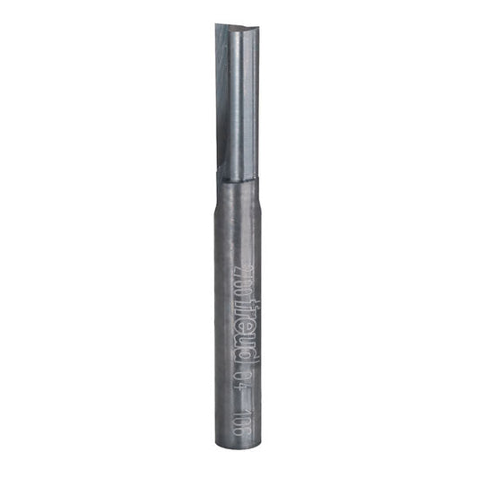 Freud 04-106 Double Flute Carbide Straight Router Bit, 1/4" Dia.
