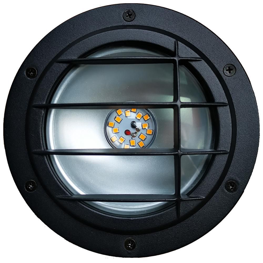 500 Lumens Black Outdoor Integ