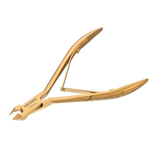 Tweezerman Gold Ultra Precision Cuticle Nipper  #10078640