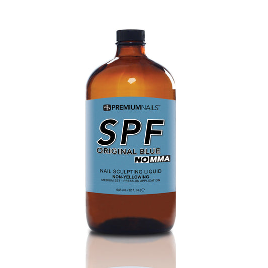Premiumnails Elite - Solar SPF Original Blue Nail Sculpting Liquid Non-Yellowing  - 32 fl. oz