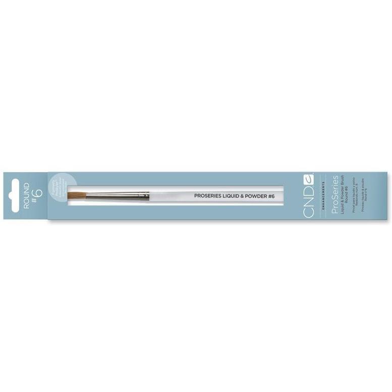 CND - Proseries Liquid & Powder Brush Round #8