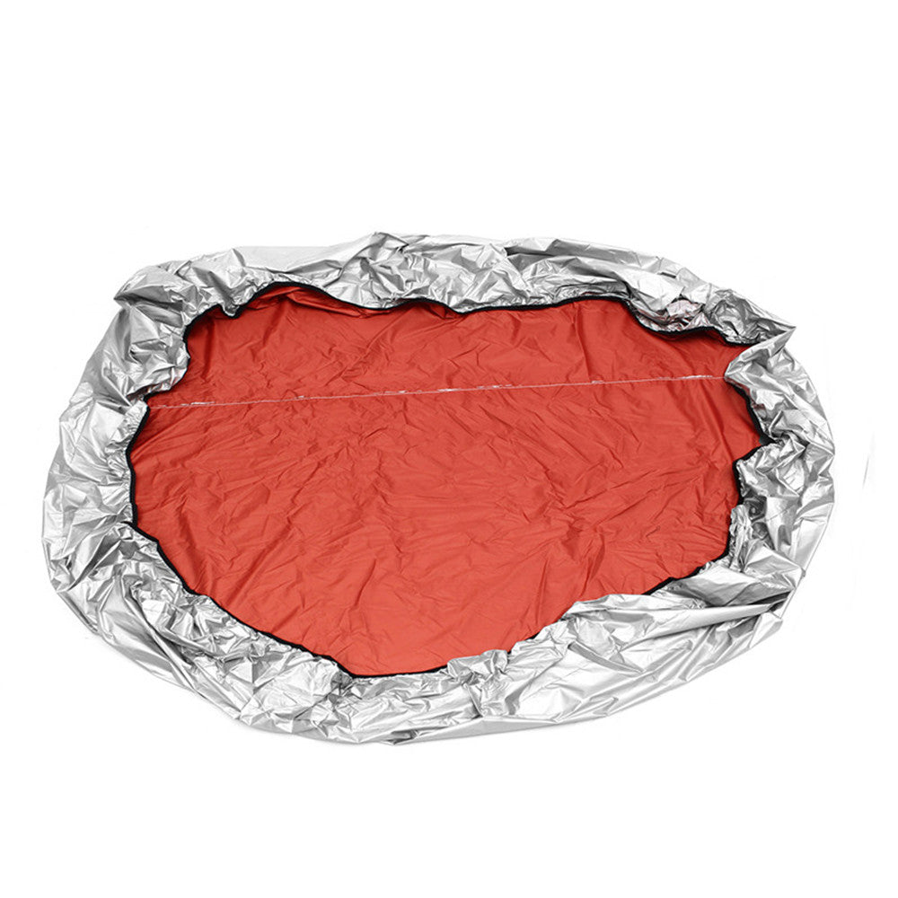 Various Sizes Square Hot Tub Spa Cover Cap Waterproof Protector Oxford Fabric Silver