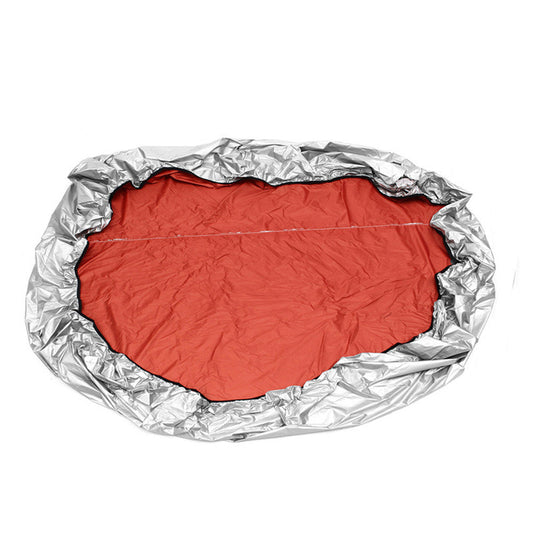 Various Sizes Square Hot Tub Spa Cover Cap Waterproof Protector Oxford Fabric Silver